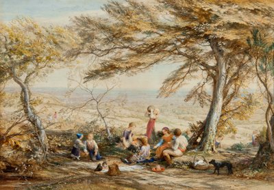 La cena rústica de Samuel Palmer